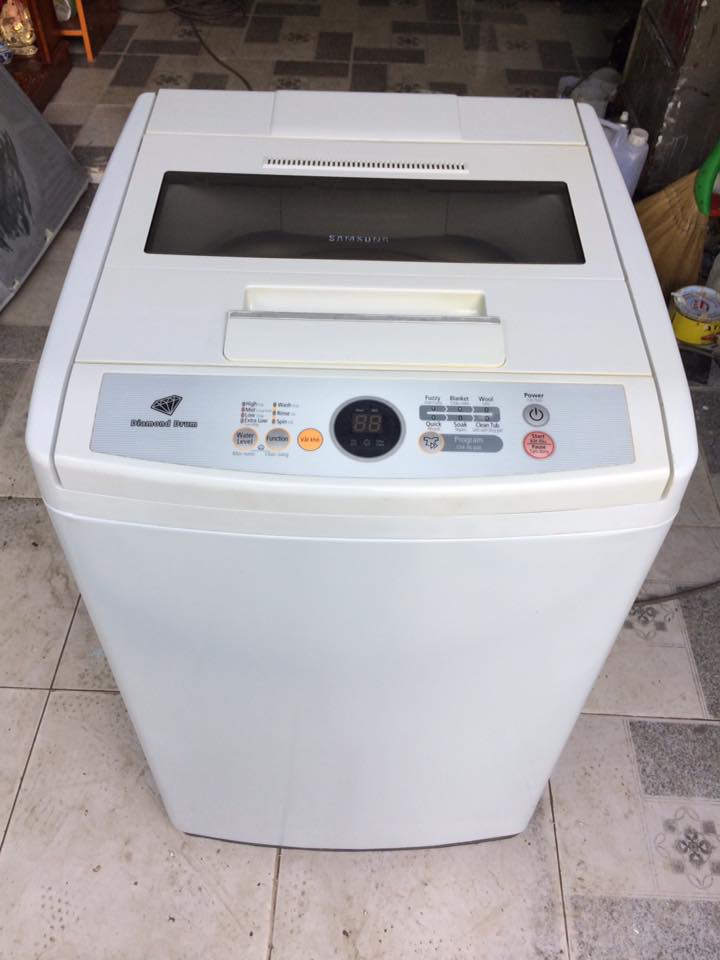 Máy giặt Samsung 6,5kg lòng inox không rỉ mới 90%