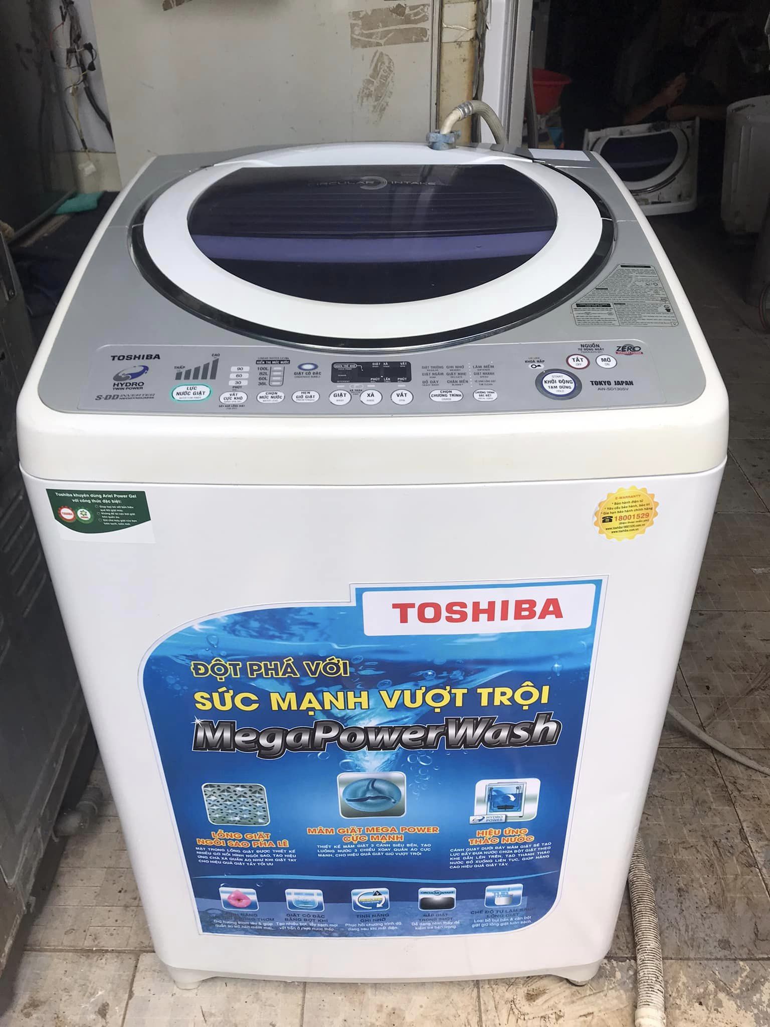 Máy giặt Toshiba (13kg ) inverter công nghệ tiết kiệm điện