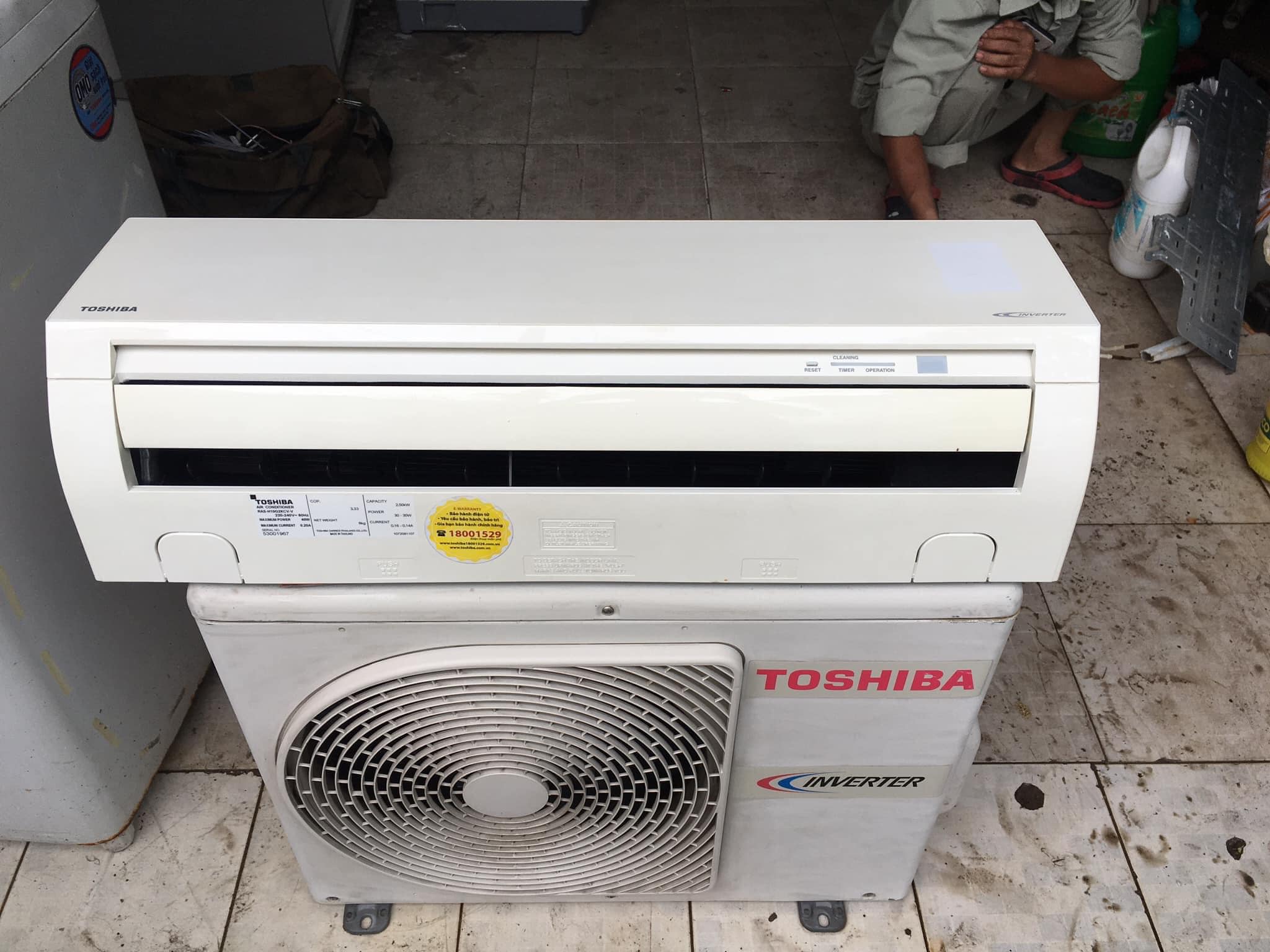 Máy lạnh Toshiba (1HP) inverter tiết kiệm điện