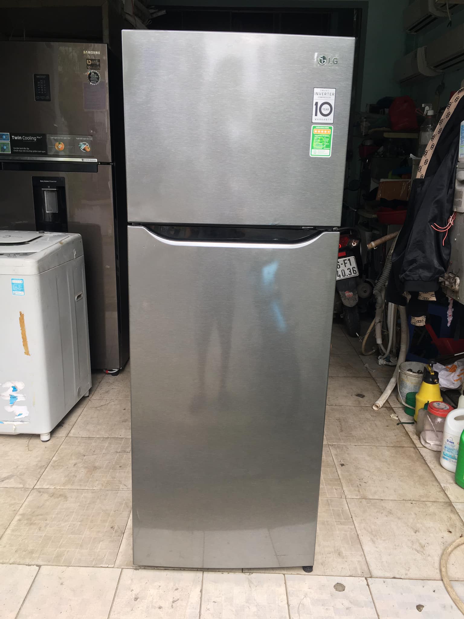 Tủ lạnh LG (209 lit) inverter tiết kiệm điện