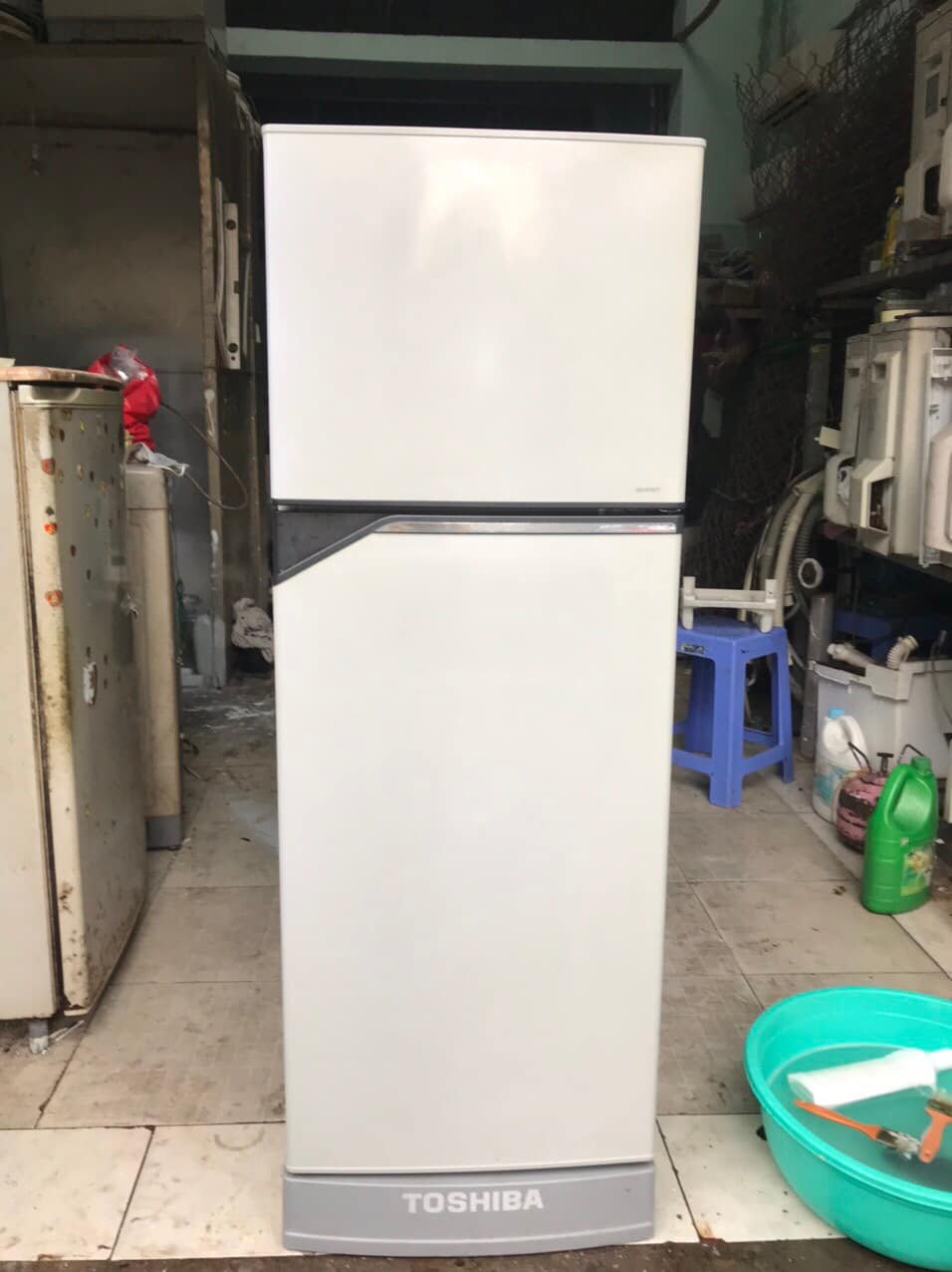 Tủ lạnh Toshiba (139 lít) dòng tủ không đóng tuyết